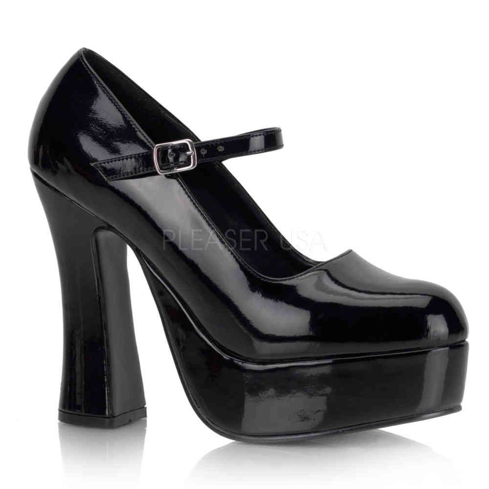 DemoniaCult - DOLLY50 High heels - Black Product image